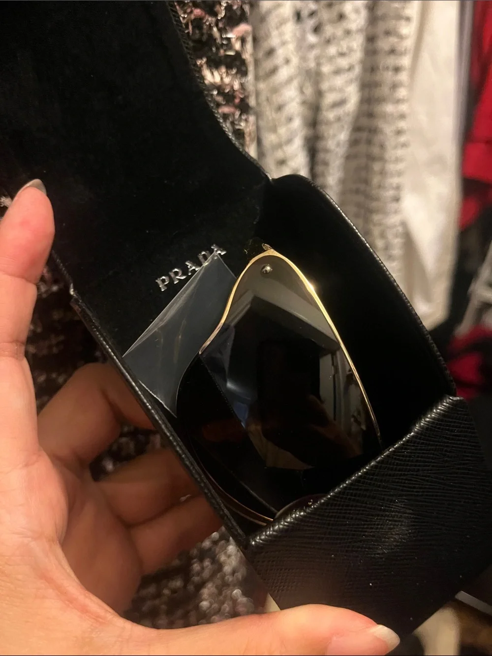 PRADA Butterfly modified Cat Eye Sunglasses 69 mm NWT